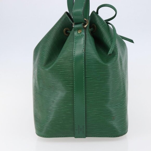 LOUIS VUITTON Epi Petit Noe Shoulder Bag Green - Picture 4 of 14